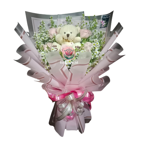 Teddy and Roses