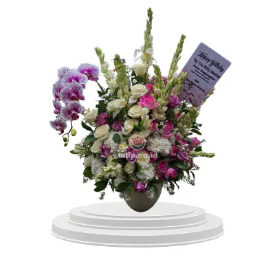 Rangkaian Bunga Meja untuk Kantor: Pilihan Elegan dan Tahan Lama