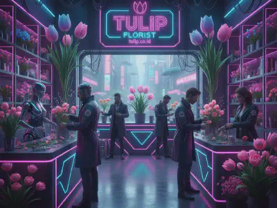 Tim Ahli Tulip Florist toko bunga di Ciamis